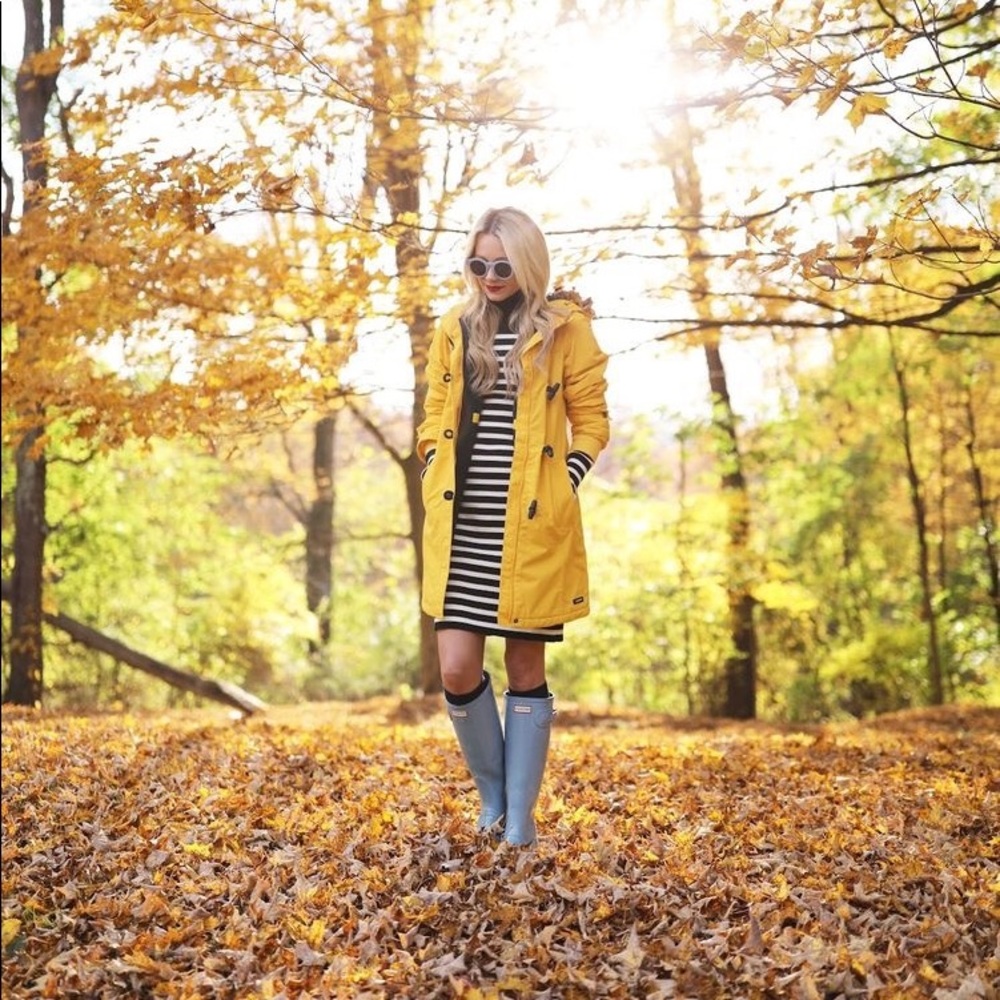 Yellow Ruffle Raincoat 🌧💛